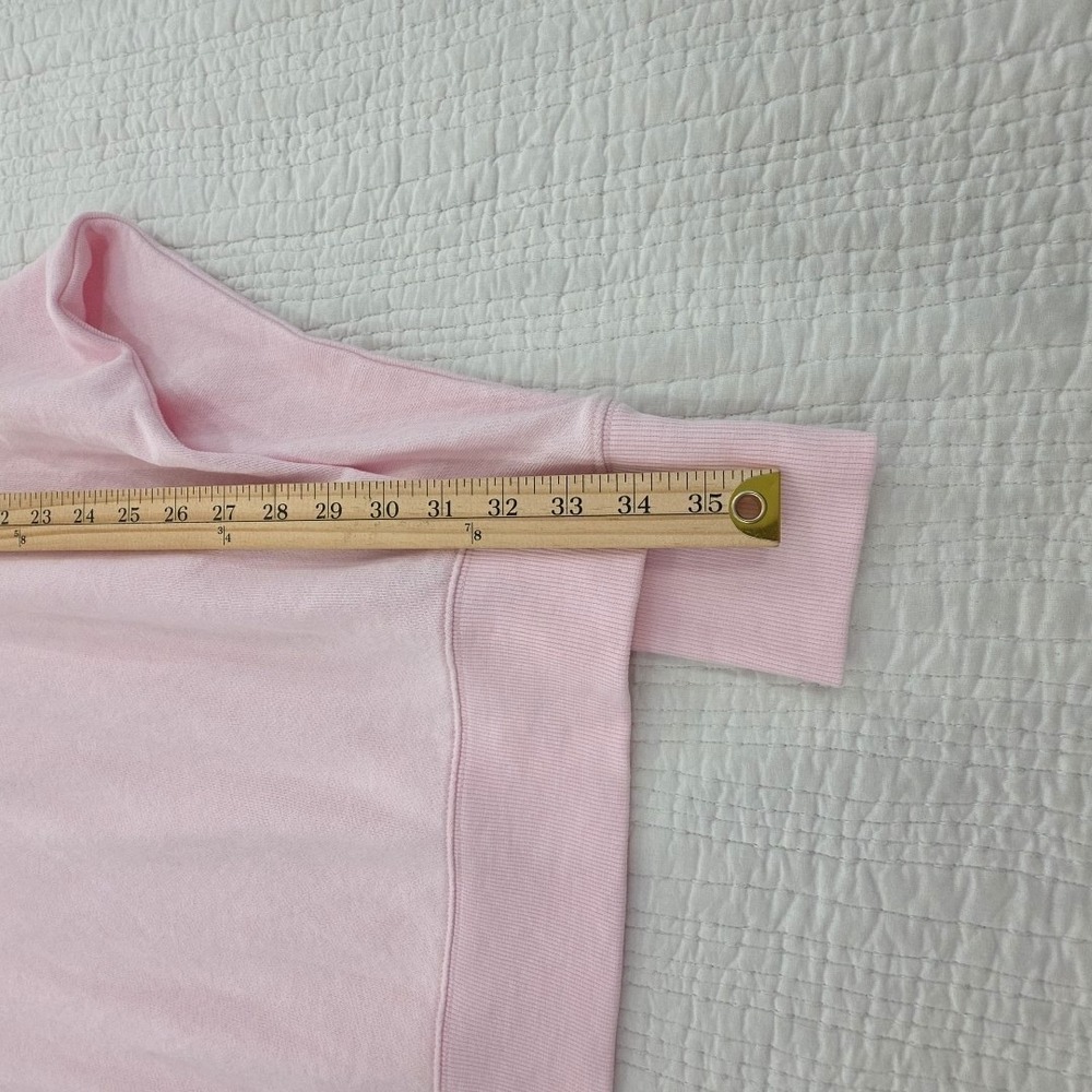 Cabana by Crown & Ivy Dolman Sleeve Sweatshirt Women's XL Light Pink NEW Crew - Picture 11 of 14